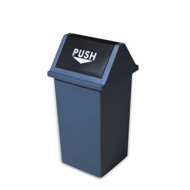 Κάδος Πλαστικός 100L με Αιωρούμενο καπάκι ''Push'' / ΚΠ100Ρ